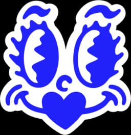 Sensitive Vintage face logo